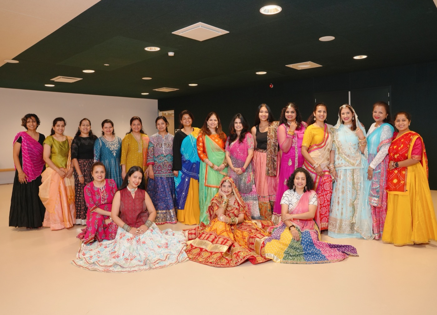 Participants gathered for a group photograph